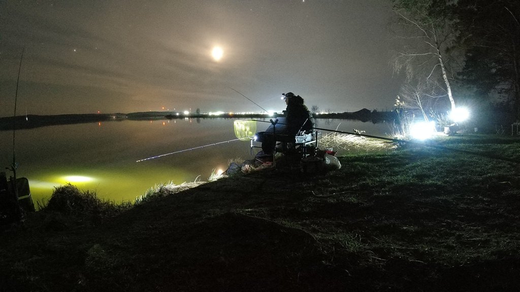 Техника ловли в ночное время